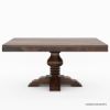 Picture of Florida Handcrafted Traditional Rosewood Square Dining Table Set