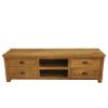 Picture of Oslo Contemporary Reclaimed Teak Wood 4 Drawer Large TV Stand