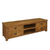 Picture of Oslo Contemporary Reclaimed Teak Wood 4 Drawer Large TV Stand