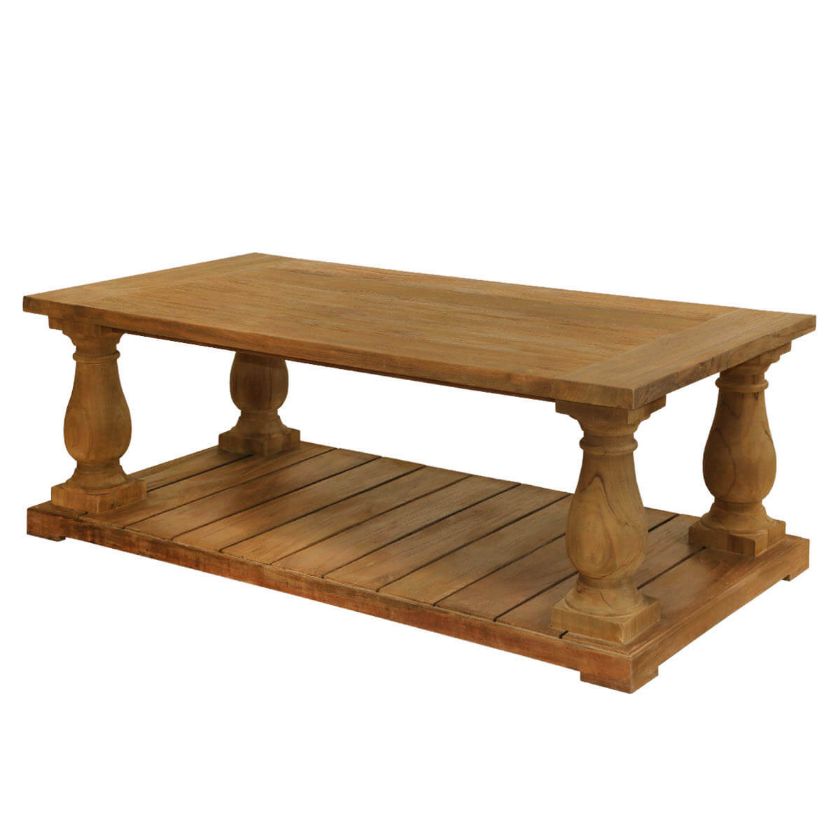 Picture of Westmorland Reclaimed Teak Wood Balustrade Coffee Table