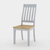 Picture of Ennis Solid Mango Wood School House Back Dining Chair