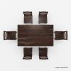 Picture of Frisco Modern Handcrafted Solid Wood Dining Room Set