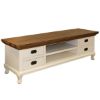 Picture of Wexford French Country Real Solid Wood TV Stand Media Console