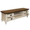 Picture of Wexford French Country Real Solid Wood TV Stand Media Console