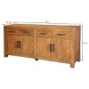 Picture of York Reclaimed Teak Wood Sideboard Buffet Cabinet with Drawer