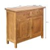 Picture of Hampton Classic Teak Wood 2 Drawer Rustic Buffet Cabinet