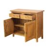 Picture of Hampton Classic Teak Wood 2 Drawer Rustic Buffet Cabinet