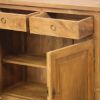 Picture of Hampton Classic Teak Wood 2 Drawer Rustic Buffet Cabinet