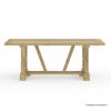 Picture of Fulton Reclaimed  Wood Rustic Farmhouse Outdoor Dining Table