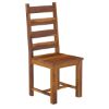 Picture of Cloverdale Solid Wood Sturdy Ladder Slat Back Dining Chair