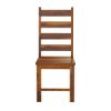 Picture of Cloverdale Solid Wood Sturdy Ladder Slat Back Dining Chair