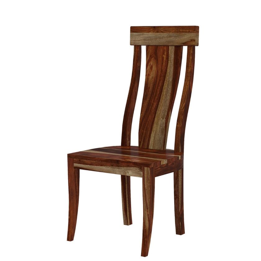 Picture of Bedford Handcrafted Single Slat Back Solid Wood Dining Chair