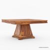 Picture of Gastonia Solid Wood Square Pedestal Dining Table For 8