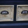 Picture of Carterville Rustic Teak and Mahogany Wood TV Stand Media Cabinet