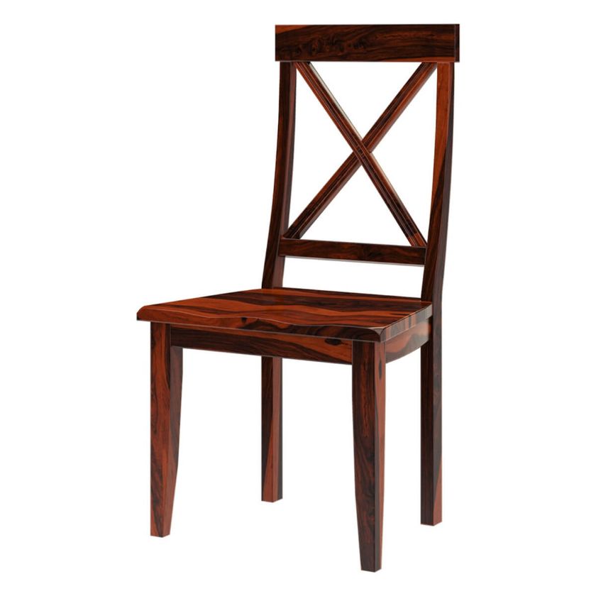 Picture of Missouri Solid Wood Cross Back Dining Chair