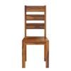 Picture of Cariboo Contemporary Rustic Solid Wood Ladder Back Dining Chair