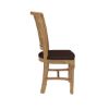 Picture of Brussels Rustic Reclaimed Teak Wood Pane Back Dining Chair
