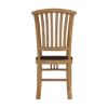 Picture of Brussels Rustic Reclaimed Teak Wood Pane Back Dining Chair