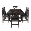 Picture of Antwerp Solid Wood 8 Piece Extension Dining Room Set