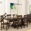 Picture of Antwerp Solid Wood Farmhouse Extendable Dining Room Set