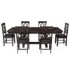 Picture of Antwerp Solid Wood Farmhouse Extendable Dining Room Set