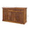 Picture of Tiraspol Rustic Solid Wood Traditional Sideboard with Drawers