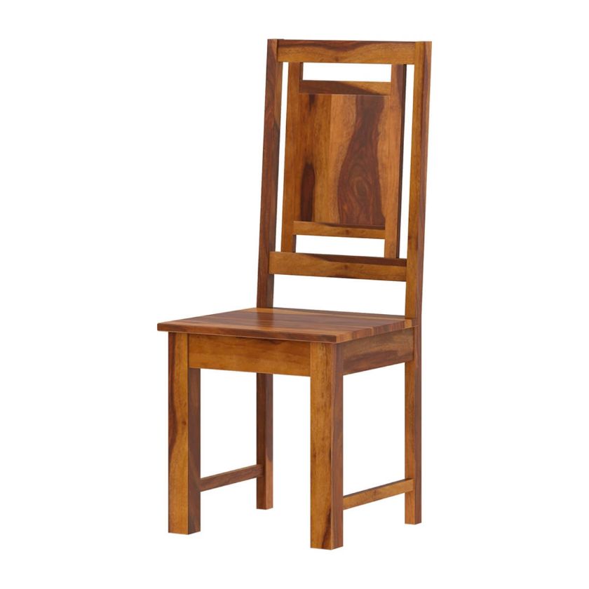 Picture of Brocton Rustic Solid Wood Handcrafted Dining Chair