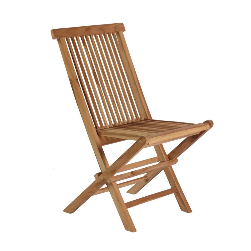 Picture of Anderson Modern Slatted Back Comfy Patio Chair