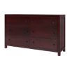 Picture of Petros Transitional Mahogany Wood 4 Piece Bedroom Set