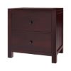 Picture of Petros Transitional Mahogany Wood 4 Piece Bedroom Set