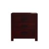 Picture of Anniston Transitional Style Solid Mahogany Wood 3 Drawer Nightstand