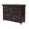 Picture of Jerold Modern Rustic Solid Hardwood 6 Drawer Dresser