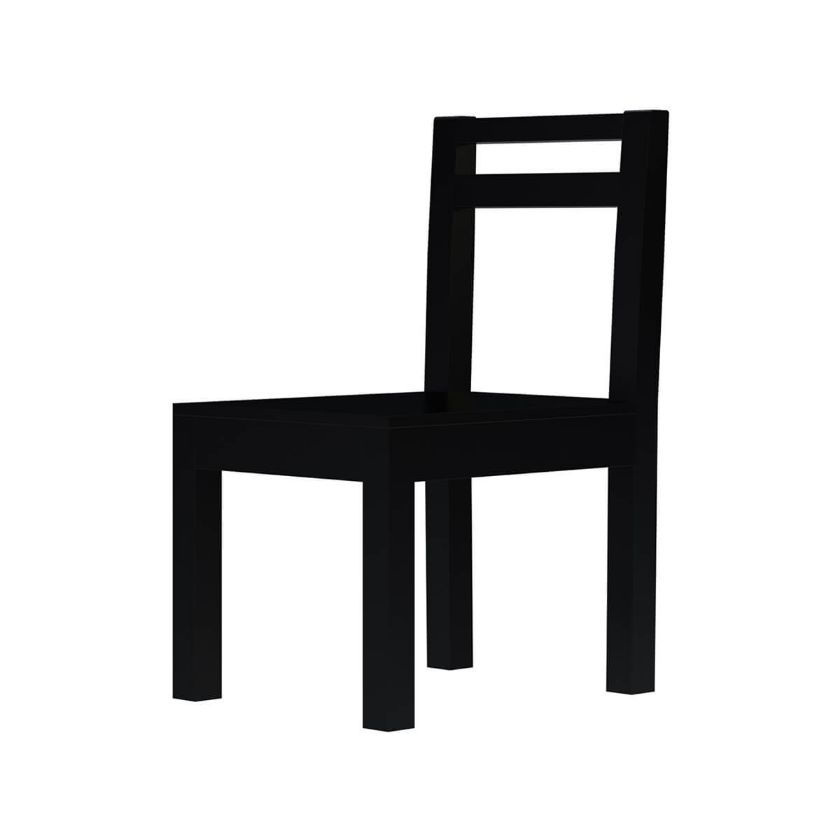Picture of Arcadian Modern Style Rustic Solid Wood Dining Chair