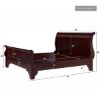 Picture of Carina Solid Mahogany Wood 4 Piece Bedroom Set