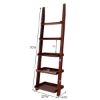 Picture of Waterheven Modern Style 5 Tier Leaning Ladder Home Display Bookshelf