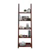 Picture of Waterheven Modern Style 5 Tier Leaning Ladder Home Display Bookshelf