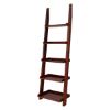 Picture of Waterheven Modern Style 5 Tier Leaning Ladder Home Display Bookshelf