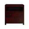 Picture of Andalusia Contemporary Mahogany Wood 4 Piece Bedroom Set