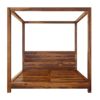 Picture of Osteen Contemporary Solid Wood 4 Piece Bedroom Set
