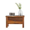 Picture of Osteen Contemporary Solid Wood Single Drawer Nightstand