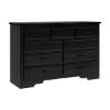 Picture of Majorca Contemporary Solid Wood 9 Drawer Double Dresser