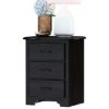 Picture of Majorca Contemporary  Solid Wood 3 Drawer Nightstand