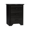 Picture of Majorca Contemporary  Solid Wood 3 Drawer Nightstand