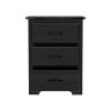 Picture of Majorca Contemporary  Solid Wood 3 Drawer Nightstand