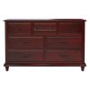Picture of Iowa Traditional Style Solid Mahogany Wood 4 Piece Bedroom Set