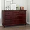 Picture of Iowa Traditional Style Mahogany Wood 7 Drawer Dresser