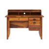 Picture of Dudleyville Solid Wood Small Home Office Computer Desk with Drawers