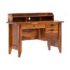 Picture of Dudleyville Solid Wood Small Home Office Computer Desk with Drawers