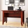 Picture of Brenda Solid Wood Writing Desk with Drawers