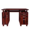 Picture of Picacho Solid Wood Home Office Computer Desk With Keyboard Tray